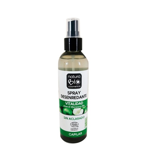 [22812] SPRAY DESENREDANTE VITALIDAD ALOE MANZANA 200ML NATURABIO