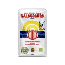 ARROZ ENVASE PLASTICO BLANCO CALASPARRA 1KG BIOCOP