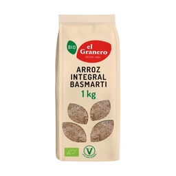 ARROZ BASMATI INTEGRAL BIO 1 KG EL GRANERO INTEGRAL