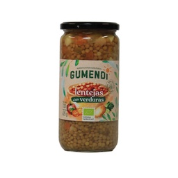 LENTEJAS CON VERDURAS 625G GUMENDI