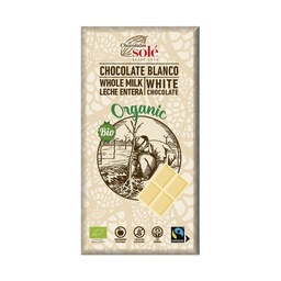 CHOCOLATE BLANCO 90G SOLÉ