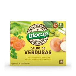 CALDO VEGETAL TRADICIONAL SIN GLUTEN 66G BIOCOP