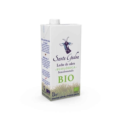 [23743] LECHE DE CABRA SEMI UHT 1L SANTA GADEA