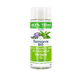 ECO-RECARGA DESODORANTE VERBENA 150 ML NATESSANCE