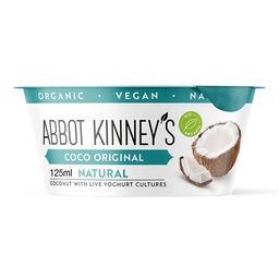 POSTRE DE COCO NATURAL 125ML ABBOT KINNEYS