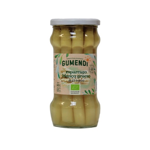 [9287] ESPARRAGO BLANCO GRUESO 340G GUMENDI