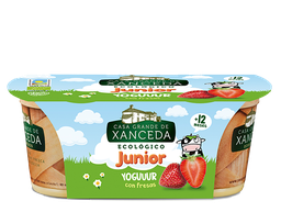 YOGUR JUNIOR FRESA 2X125G CASA GRANDE XANCEDA