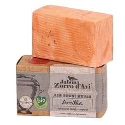 JABÓN DE ARCILLA 120G ECO JABÓN DE ZORRO