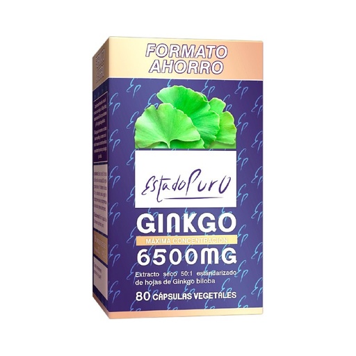[28328] GINKGO FORMATO AHORRO 650MG ESTADO PURO TONGIL