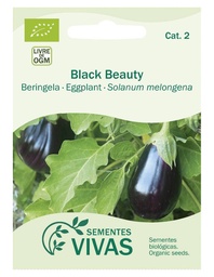 BERENJENA 'BLACK BEAUTY' SEMILLA 1G SEMILLAS VIVAS