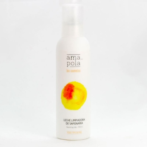 [3483] LECHE LIMPIADORA SAPONARIA 250ML TALLER AMAPOLA