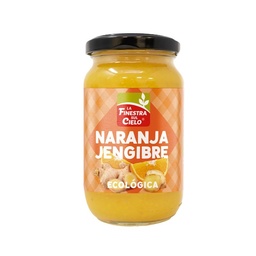 COMPOTA DE NARANJA Y JENGIBRE BIO 280G FINESTRA
