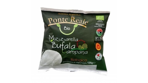[16039] MOZZARELLA DE BÚFALA 125G PONTE REALE