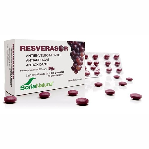 [4604] RESVERASOR 60COMPRIMIDOS SORIA NATURAL