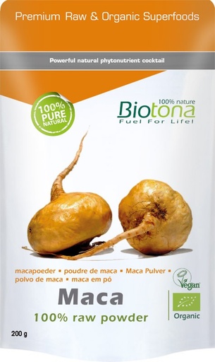 [12668] MACA RAW POWDER 200G BIOTONA