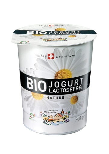 [13050] YOGUR SIN LACTOSA NATURAL 200G BIEDERMAN