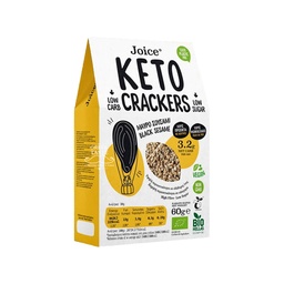 KETO CRACKERS SEMILLAS DE SÉSAMO 60G JOICE