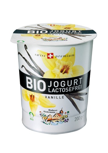 [13051] YOGUR SIN LACTOSA VAINILLA 200G BIEDERMAN