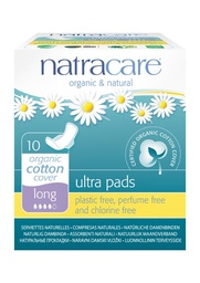 COMPRESA LARGA ALAS 10UDS NATRACARE