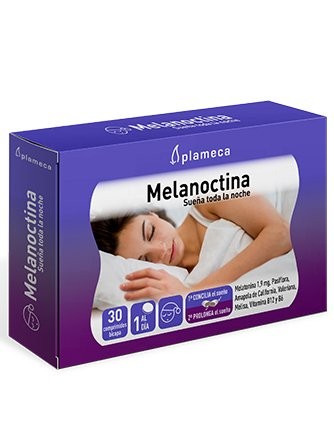 [20853] MELANOCTINA SUEÑO TODA LA NOCHE 30 CAP PLAMECA