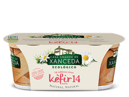 KÉFIR 14 NATURAL CREMOSO 0% M.G. 2X125G CASA XANCEDA