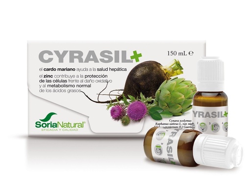 [8592] DEPURATIVO CYRASIL+ 15 VIALES 150ML SORIA NATURAL