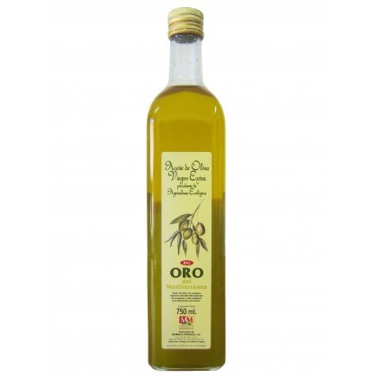 [9499] ACEITE OLIVA V.E. BIO 0,75L ORO MEDITERRANEO
