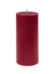 VELA PILAR ROJO LA RUEDA