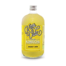 KOMBUCHA JENGIBRE LIMÓN 750ML KOMVIDA