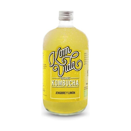 [21612] KOMBUCHA JENGIBRE LIMÓN 750ML KOMVIDA