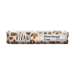 CHOCOLATINA BLANCA AVELLANA Y CROCANTI 35G VIVANI