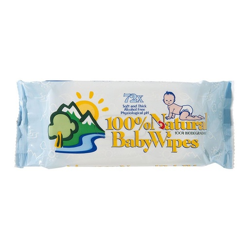 [1414] TOALLITAS HUMEDAS BEBE 72U INGEO