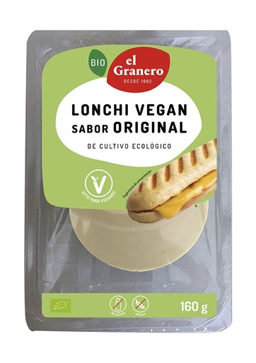 [24346] QUESO VEGANO EN LONCHAS ORIGINAL 160G EL GRANERO