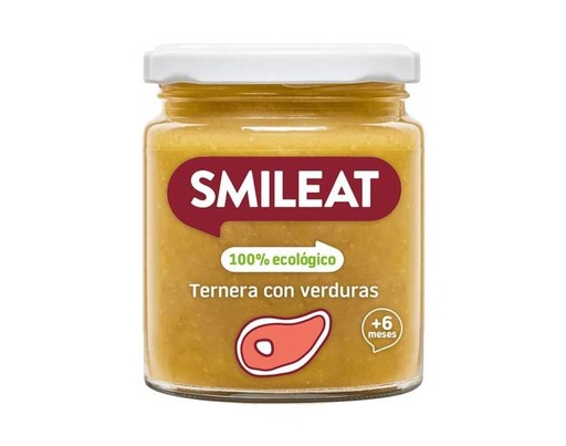 [13370] POTITO TERNERA CON VERDURAS 230G SMILEAT