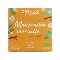 INFUSIÓN MANZANILLA MARAVILLA 12UD ORBALLO