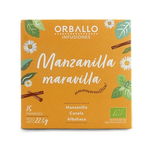 [16466] INFUSIÓN MANZANILLA MARAVILLA 12UD ORBALLO