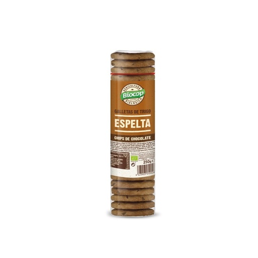 [15305] GALLETA ESPELTA CHOCO 250G BIOCOP
