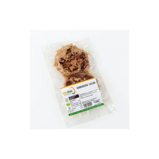 [29698] HAMBURGUESA DE GALLINA 2U 300G OILOBIDE