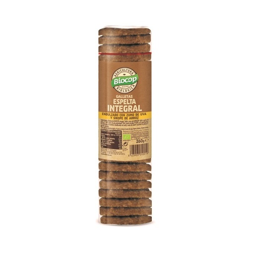 [15304] GALLETA ESPELTA INTEGRAL 250G BIOCOP