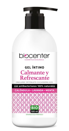 [14243] GEL ÍNTIMO REFRESCANTE CALÉNDULA LAVANDA MENTA 500ML BIOCENTER