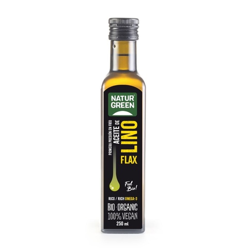 [8412] ACEITE LINO 250ML NATURGREEN