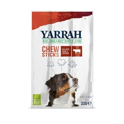 STICKS PARA MASTICAR TERNERA Y ALGAS 33G YARRAH