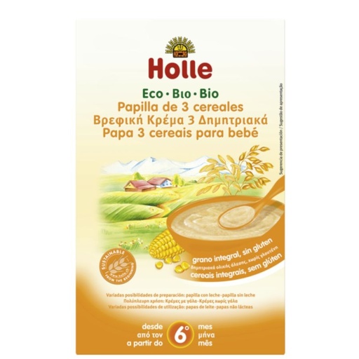 [1054] PAPILLA 3 CEREALES INT 250G HOLLE