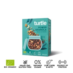 GRANOLA NUECES Y SEMILLAS 350G TURTLE