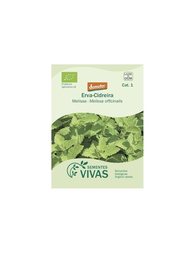 [19762] MELISA SEMILLAS PARA CULTIVAR DEMETER SEMILLAS VIVAS