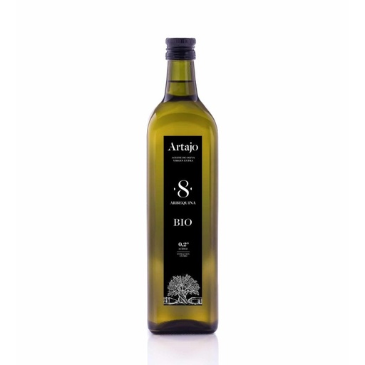 [20083] ACEITE OLIVA V.E. ARBEQUINA ARTAJO 8 VIDRIO 500ML ARTAJO