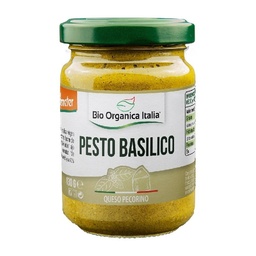 PESTO VERDE ALBAHACA BASILICO DEMETER 130G BIO ORGANICA ITAL