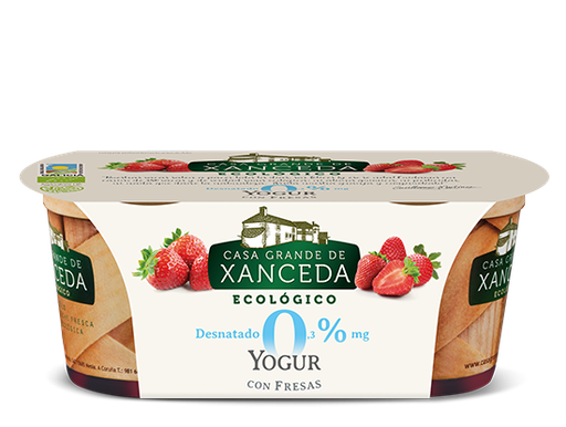 [12537] YOGUR BÍFIDUS 0% FRESA 2X125G CASA GRANDE XANCEDA