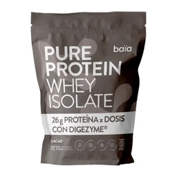 PURÉ PROTEIN WHEY ISOLATE CACAO 750G BAIA FOOD