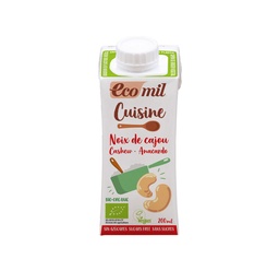 CREMA PARA COCINAR DE ANACARDO 200ML ECOMIL